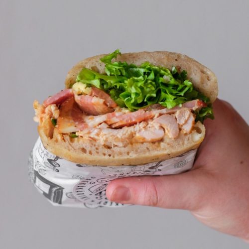 Roast Chicken and Bacon Turkish