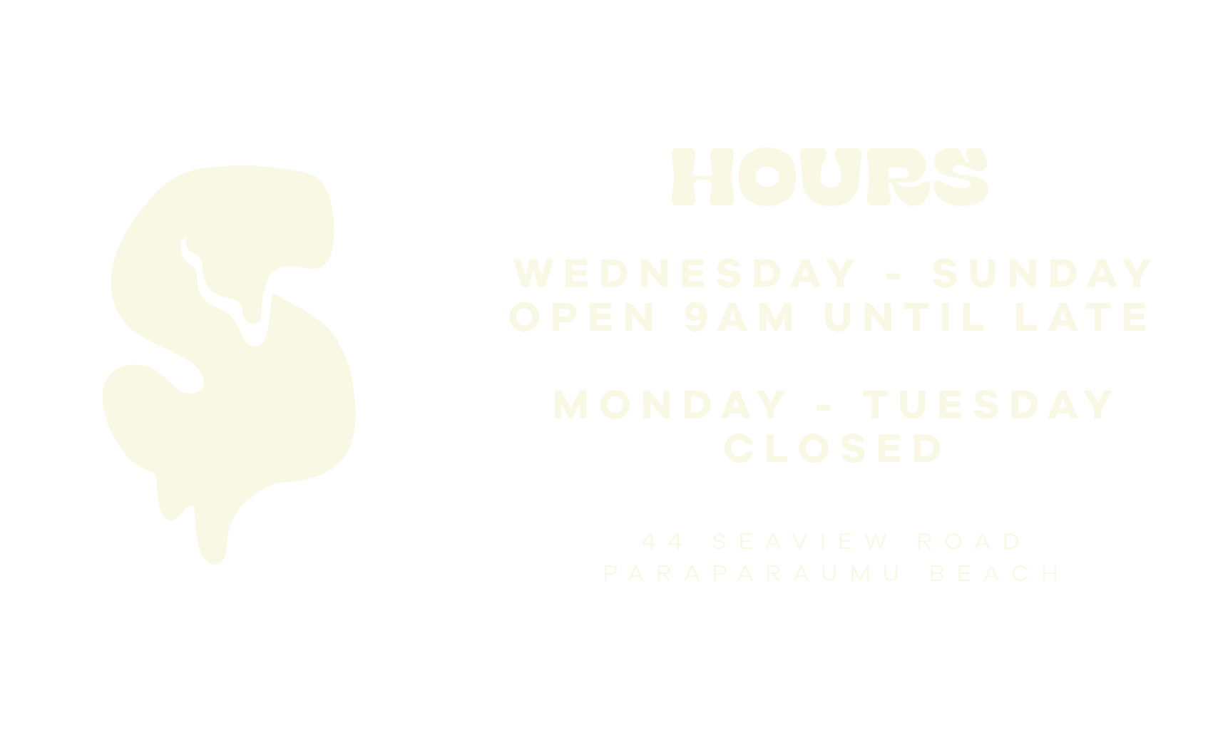 Our hours